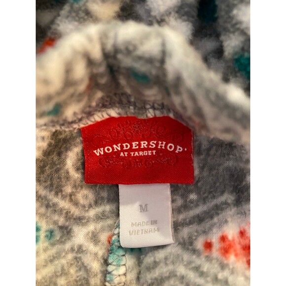 Wondershop Size Medium Gray Polar Bear Holiday Christmas Winter Pajama Pants - Picture 4 of 6